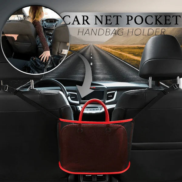 NetPocket™ - Car Net Pocket Handbag Holder