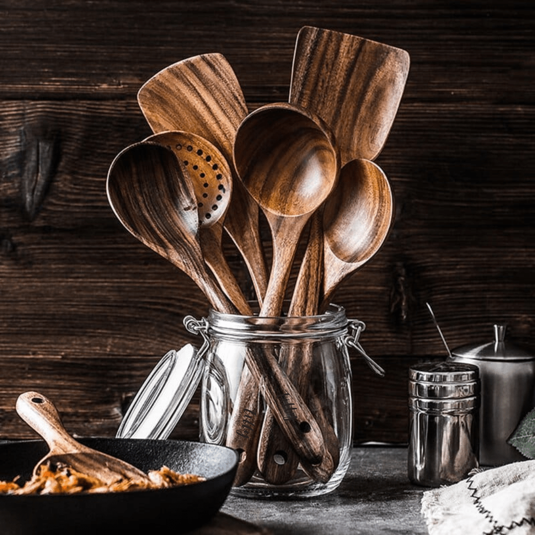 Olivo™ - Wooden Utensil Set