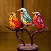 Birds on Branches™ Stained Glass Ornament