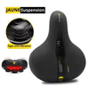 Vibrex™ - Universal Shock Absorbing & Reflective Bicycle Saddle