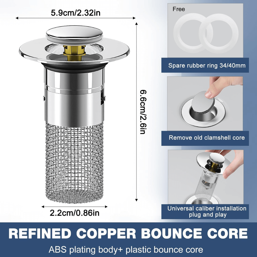 Noscent™ - Odor Isolation Drain Filter