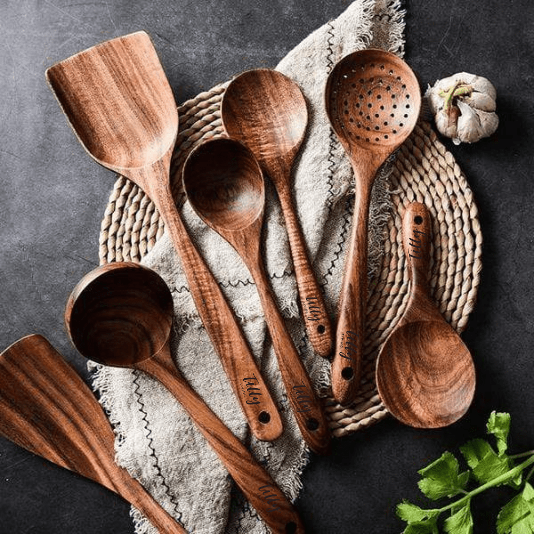 Olivo™ - Wooden Utensil Set