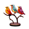 Birds on Branches™ Stained Glass Ornament