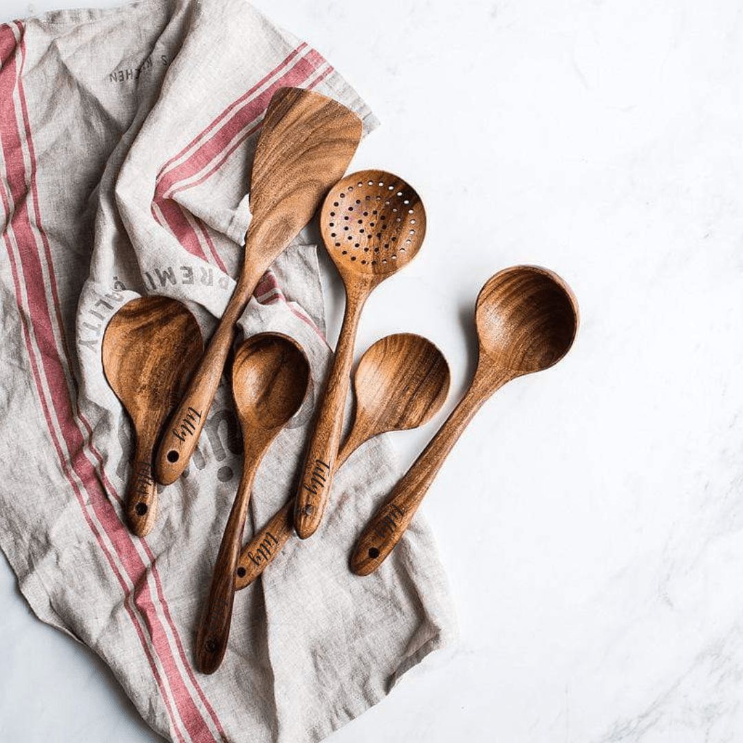 Olivo™ - Wooden Utensil Set