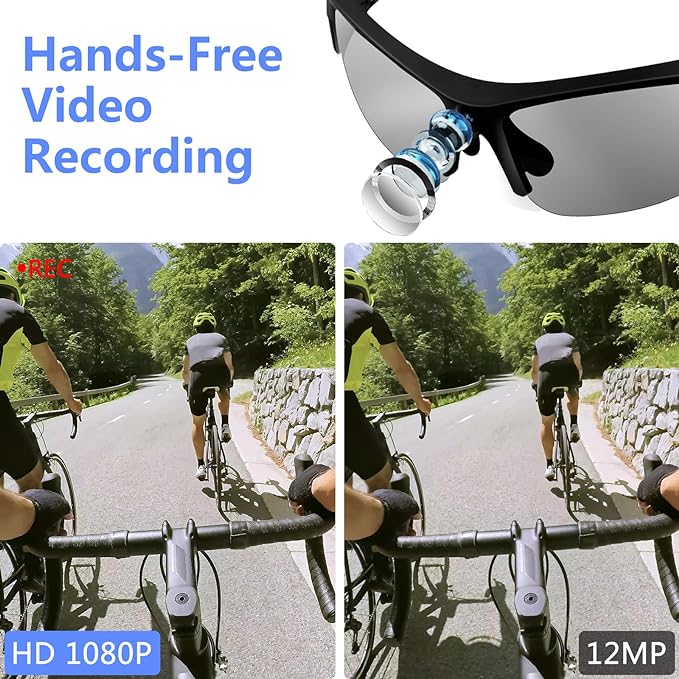 SmartEye™ - Smart Hiking Camera Glasses