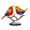 Birds on Branches™ Stained Glass Ornament