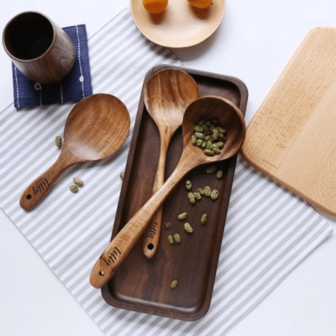 Olivo™ - Wooden Utensil Set