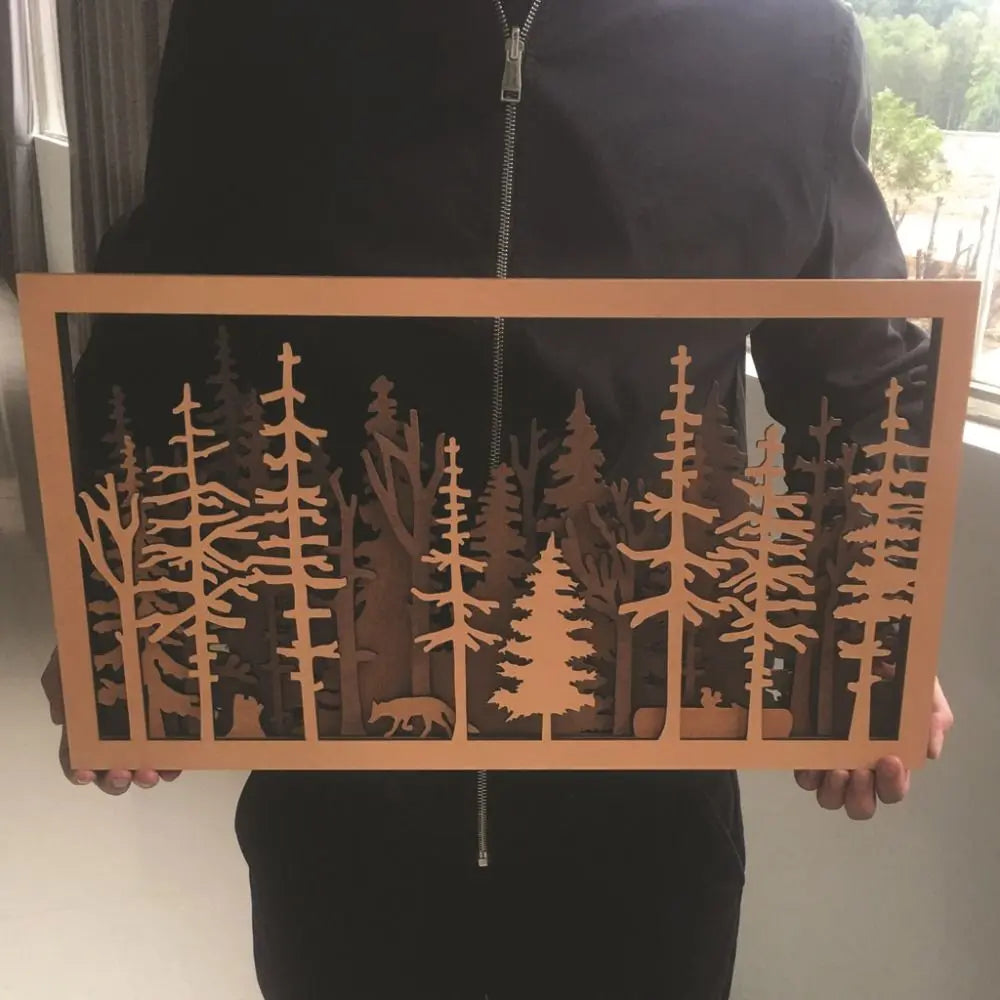 LeafArt™ - Handcrafted Forest Wall Art