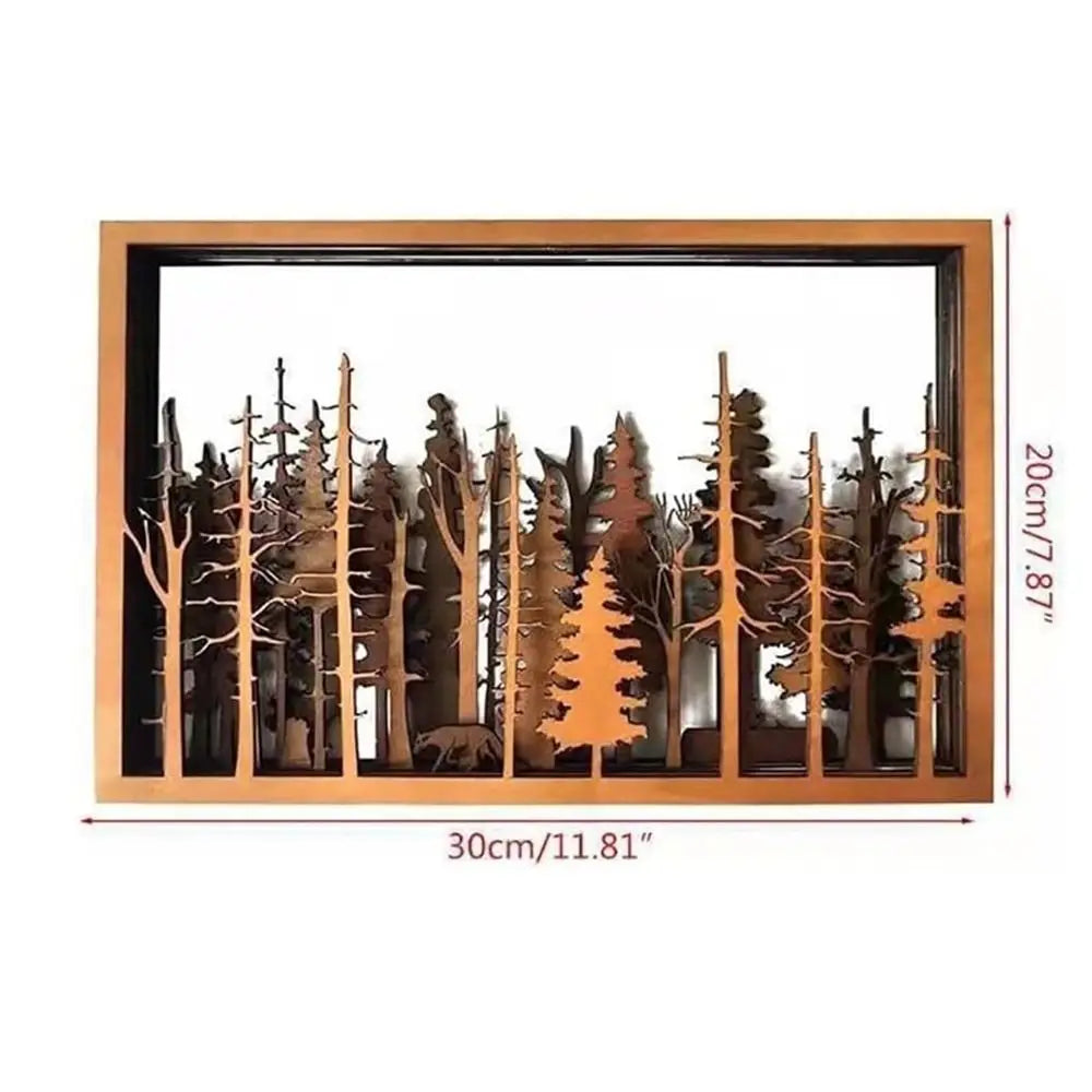 LeafArt™ - Handcrafted Forest Wall Art