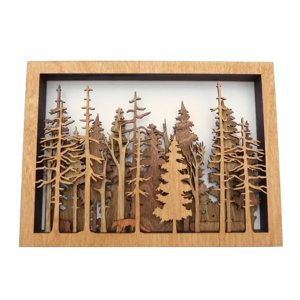 LeafArt™ - Handcrafted Forest Wall Art