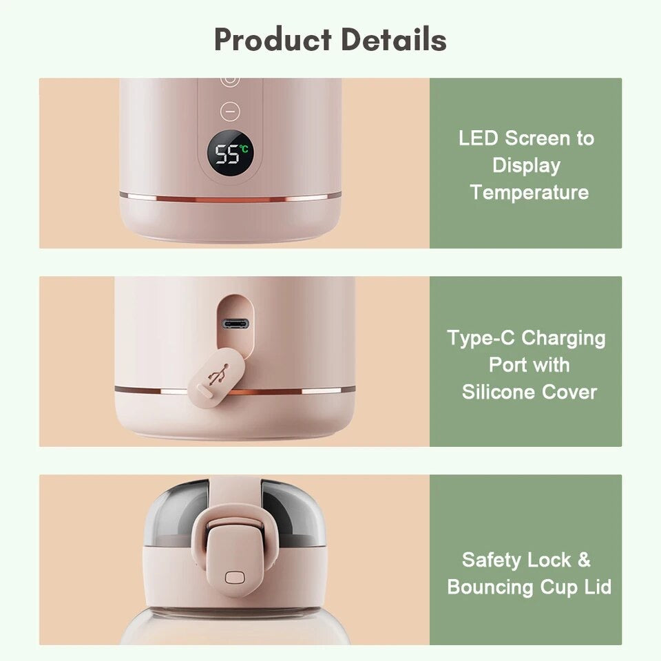 Lactify™ - Portable Baby Milk Warmer