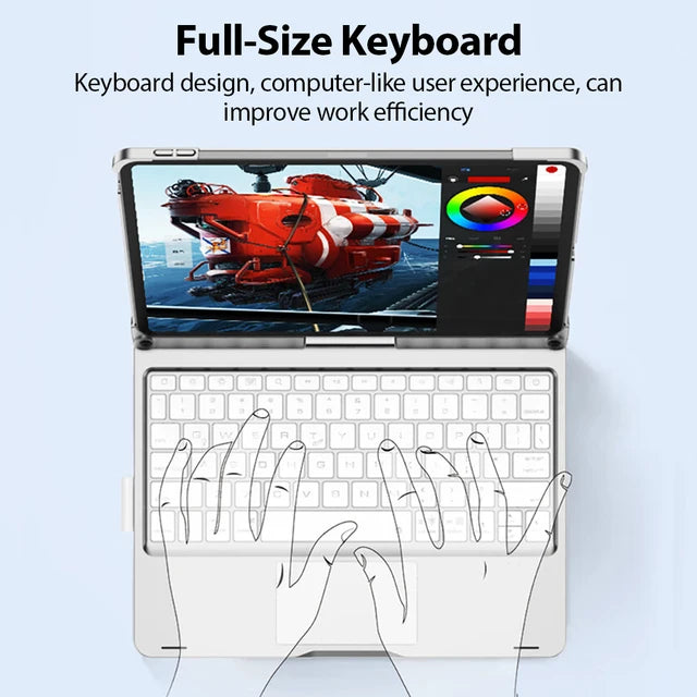 WizKey™ - Magic Keyboard Ipad