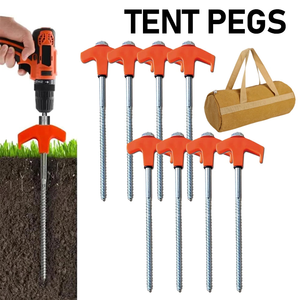 Ecopins™ - 4/8PCS Tent Nails for Outdoor Camping