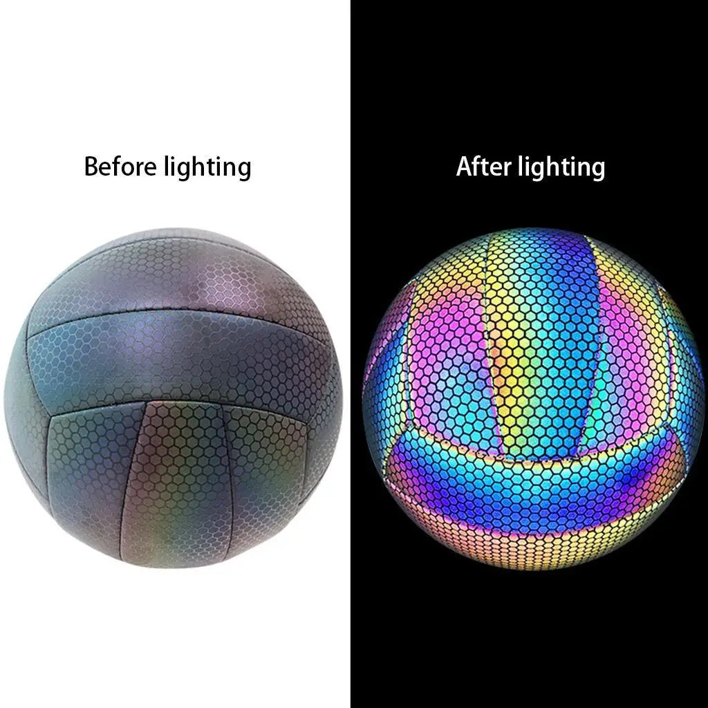 HiBall™ - Holographic Glowing Reflective Basketball