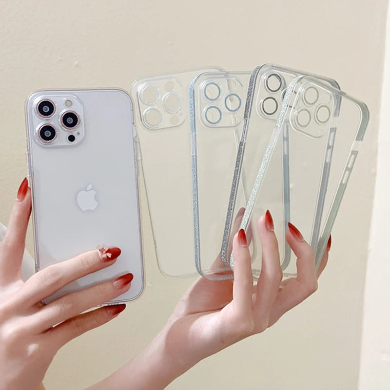 Glitz™ - Luxury Glitter Bling Tempered Glass Case for IPhone