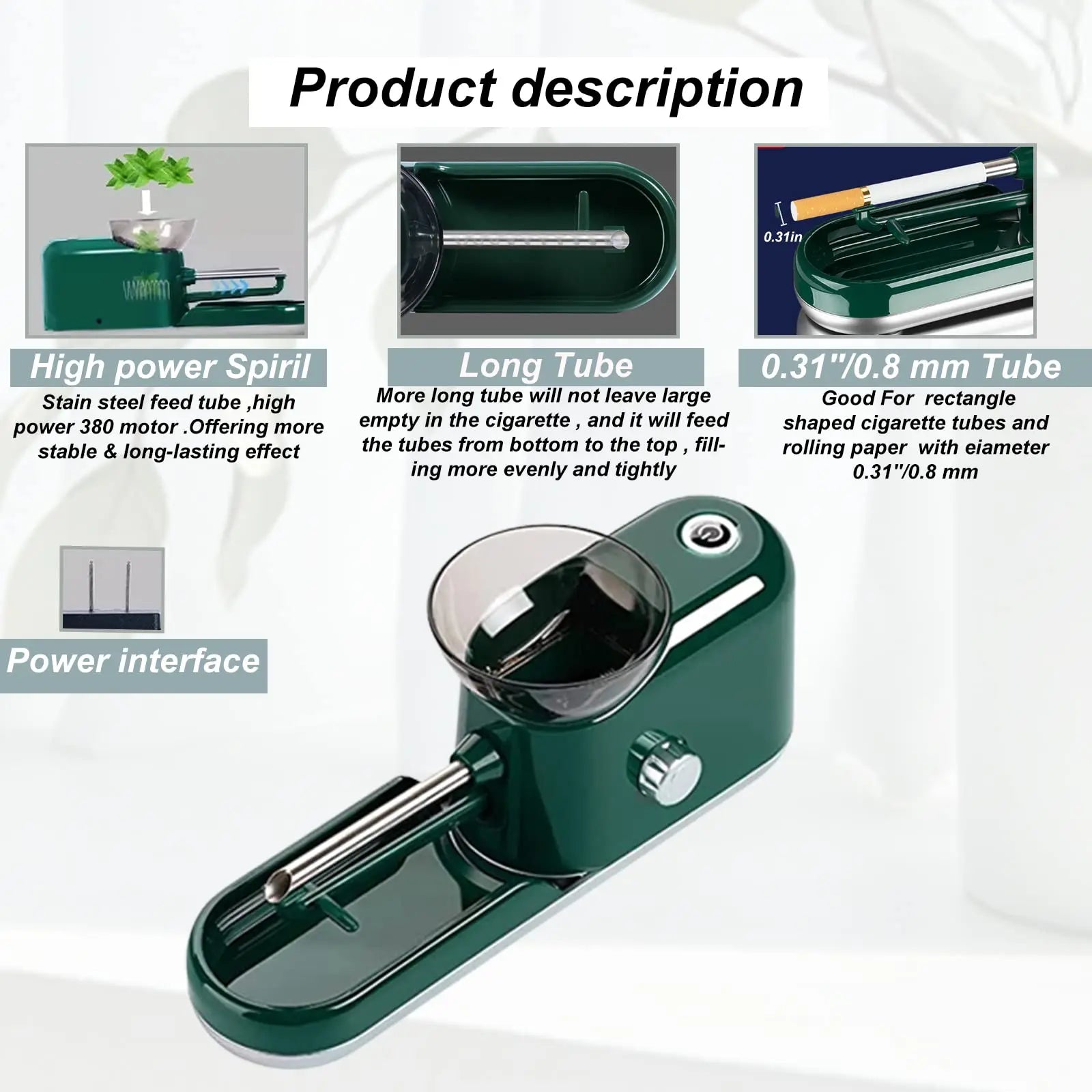 Rollix™ - Electric Cones Automatic Rolling Machine