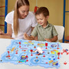 PopCa™ - Puzzle Racer Kids Car Track Set