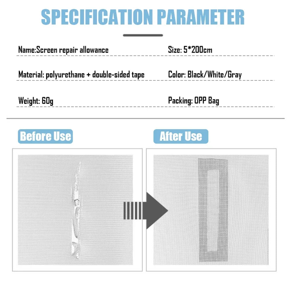 DuraFix™ - Strong Adhesive Screen Repair Tape