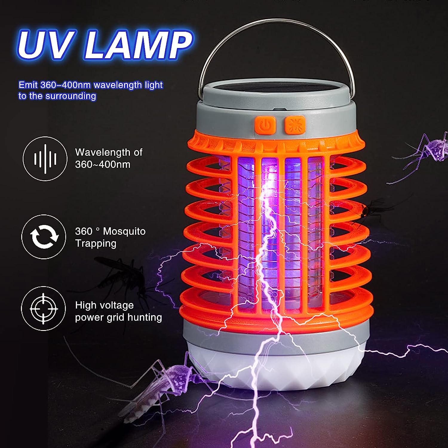 ExoSun™ - Solar Powered Mosquito Lamp