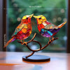 Birds on Branches™ Stained Glass Ornament