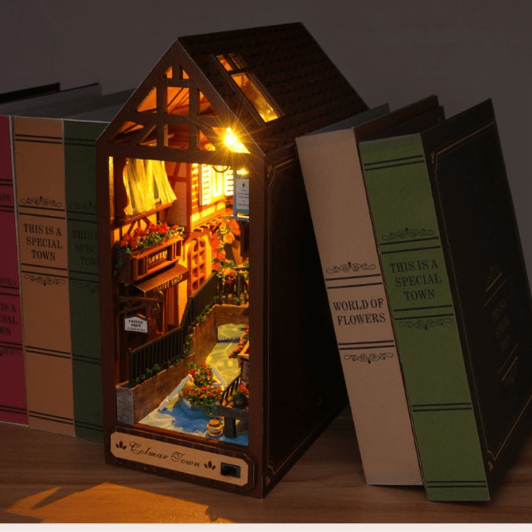 NookNest™ Book Nooks DIY 3D Wooden Puzzle