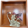 FlutterWood™ Kinetic Sculpture - Handcrafted Wooden Hummingbird in Motion