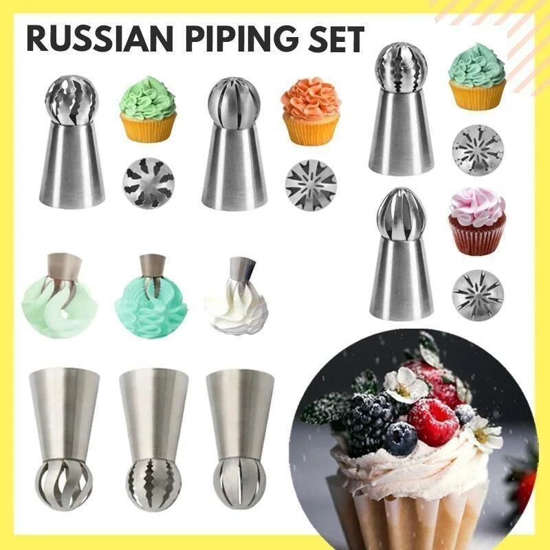 FrostFlair™ Cake Decor Piping Tips