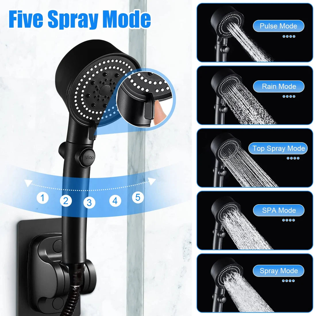 🔥 49% OFF🔥Multi-functional High Pressure Shower Head