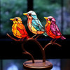 Birds on Branches™ Stained Glass Ornament