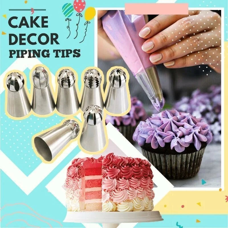 FrostFlair™ Cake Decor Piping Tips