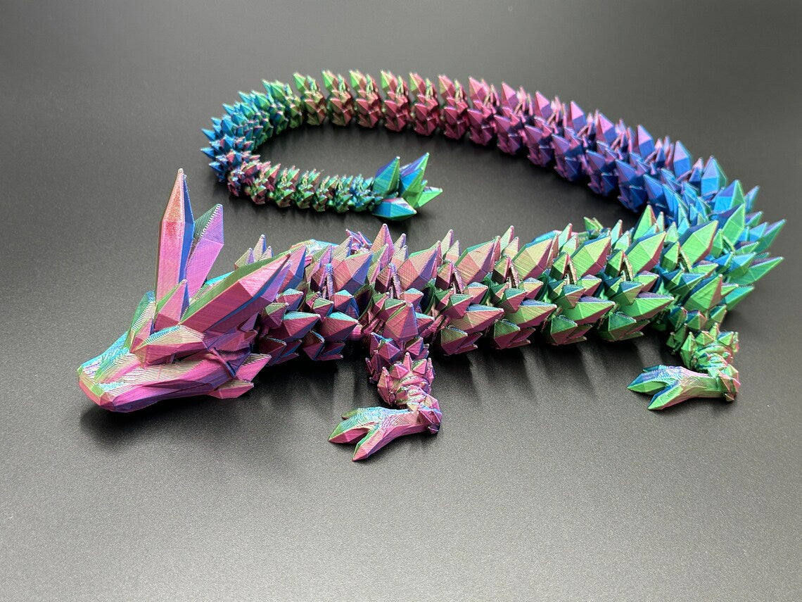 Therium™ - Mythical 3D-Printed Laser Crystal Dragon