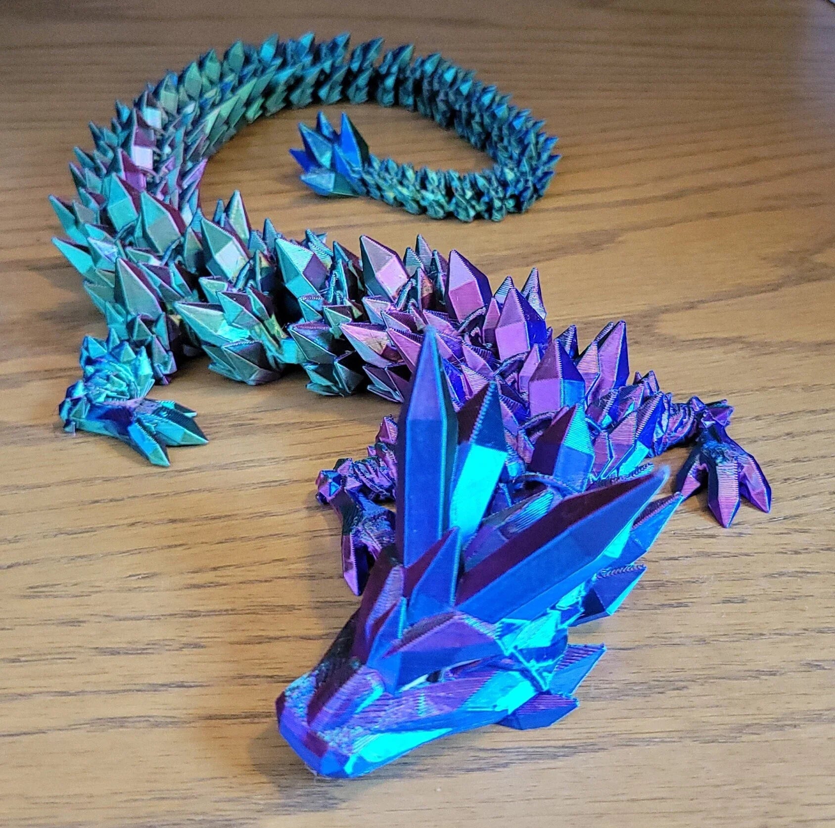 Therium™ - Mythical 3D-Printed Laser Crystal Dragon