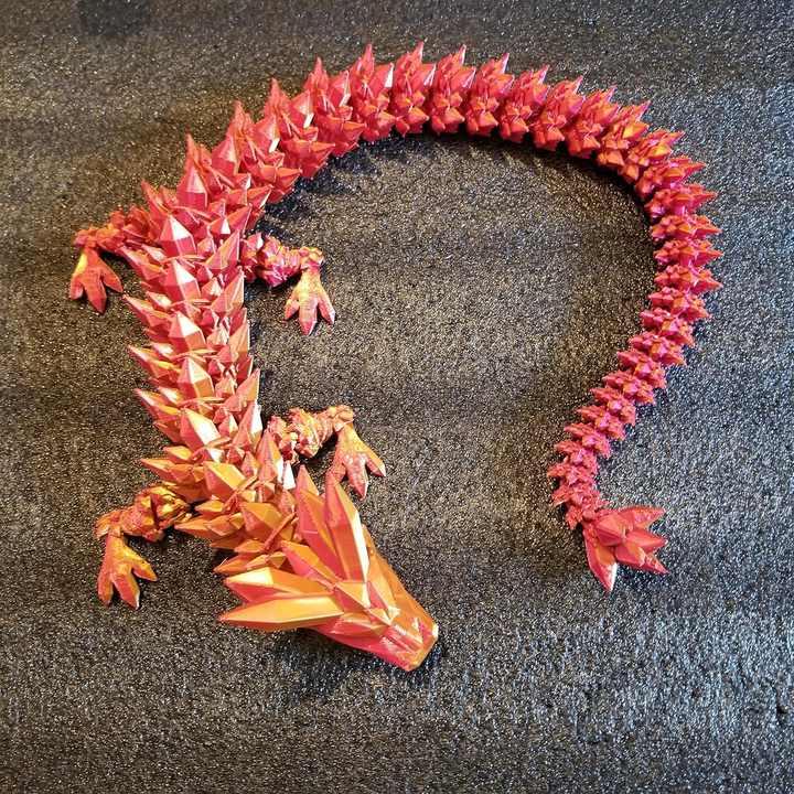 Therium™ - Mythical 3D-Printed Laser Crystal Dragon