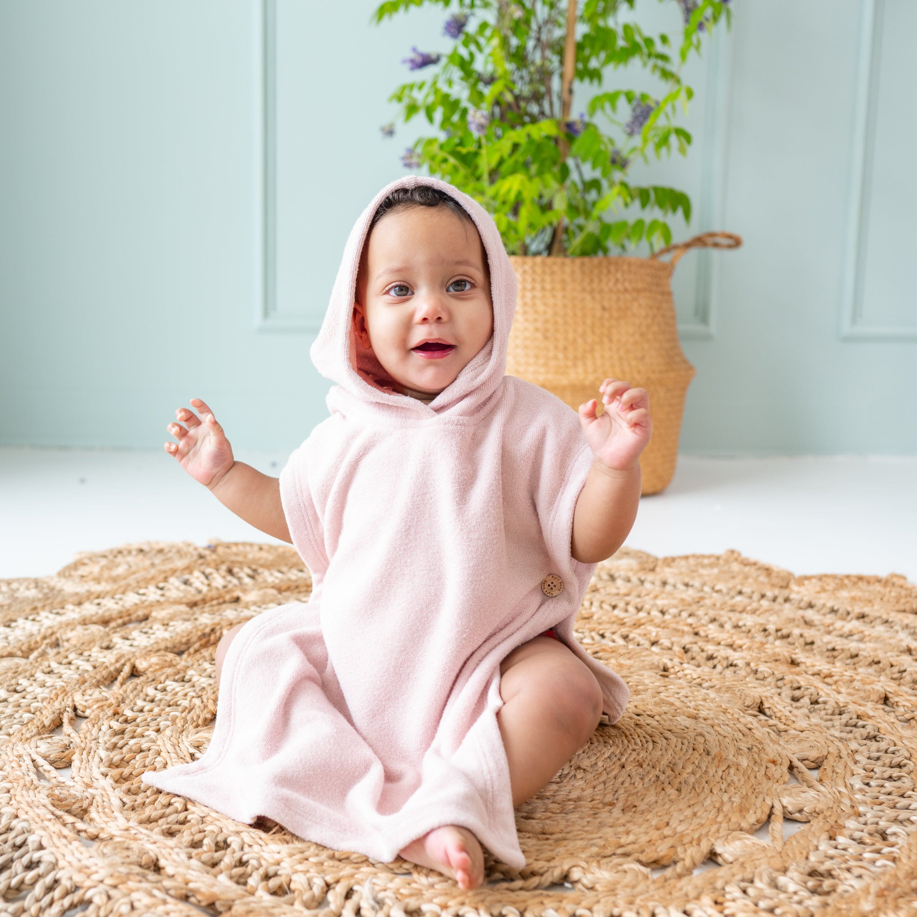 Blushy™ - Swim Poncho in Blush