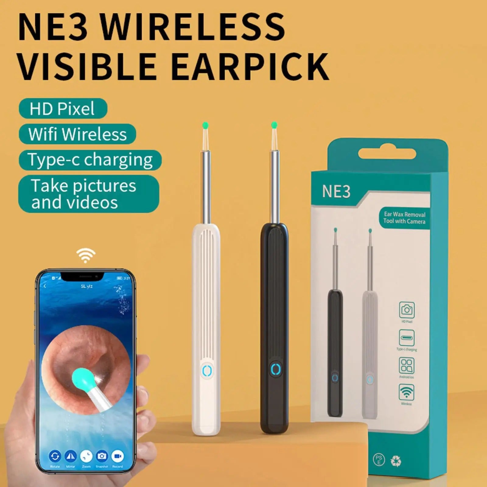 OtoEye™ - Ear Wax Removal Camera